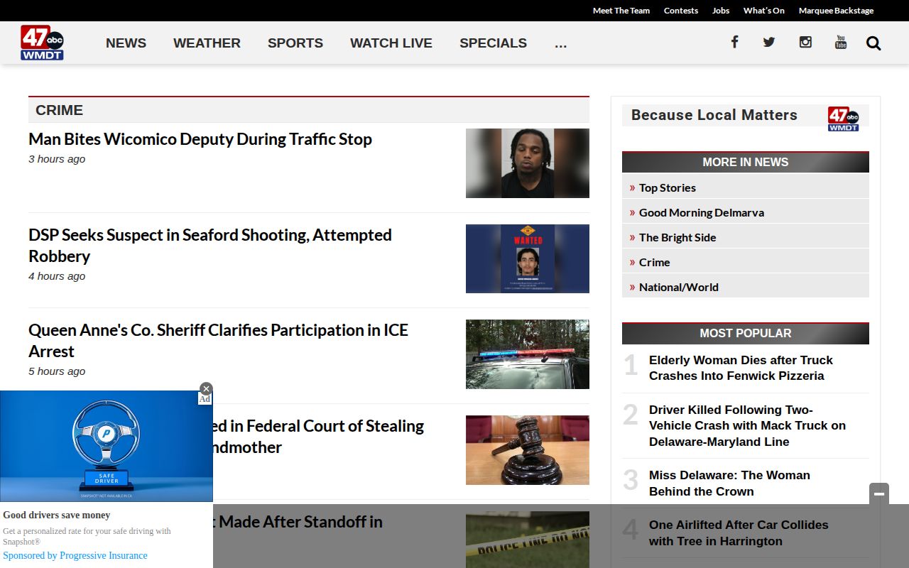 WMDT Wicomico County arrest news and mugshot reports